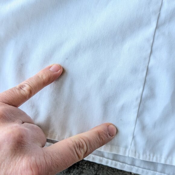 Vintage Stacy Stag of California White Eyelet Collared Sleeveless Top - Picture 5 of 9